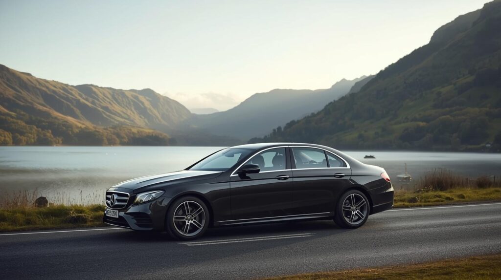 Mercedes Benz E Class in the Lake District